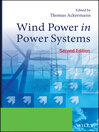 Wind Power in Power Systems  2 by Thomas Ackermann eBook